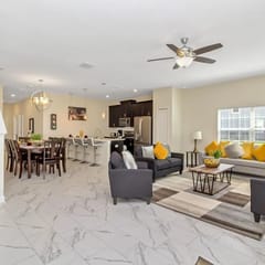 Luxury 5 BDRM Championsgate pool, water park, BBQ