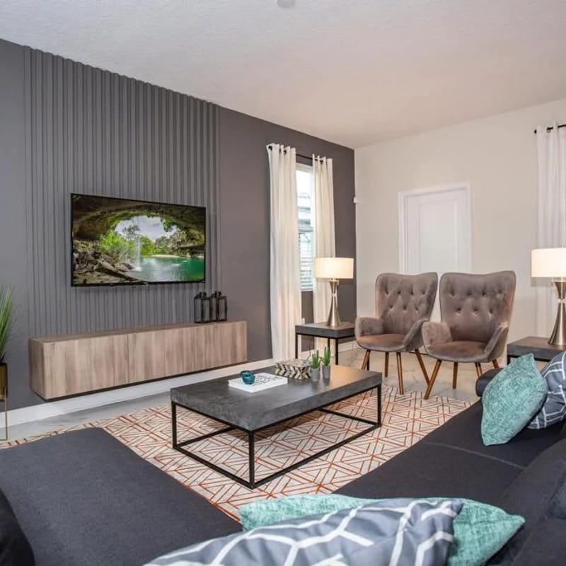 Champions Gate Sleeps 18 private pool, water park